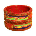 Handmade Rajasthani Lac Kangan Set festive wear