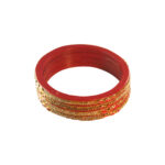 Handmade Lac Rajasthani Red Bangles festive wear - Image 3