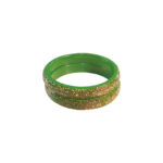 Rajasthani Handmade Lac Kangan Green color