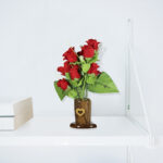 Amazing Handmade Decorative Wood Flower Vases