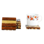 Attractive Hancrafted Wooden Coasters - Image 5
