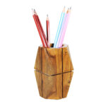 Handmade Wooden Pen Holder Pen Stand