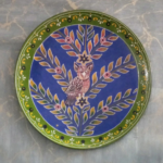 Owlet - Decorative Multicolour Wooden Wall Plate