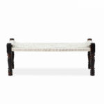 white color bench