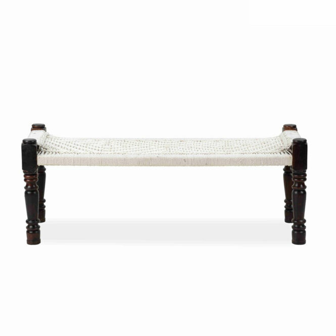 white color bench