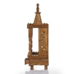 Single Dom Sheesham Wooden Pooja Mandir for Home Big Size - Image 2