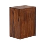 Kingdom Solid Sheesham Wood Bedside Table with Storage - Image 3