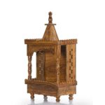 Single Dom Sheesham Wooden Pooja Mandir for Home Big Size - Image 4